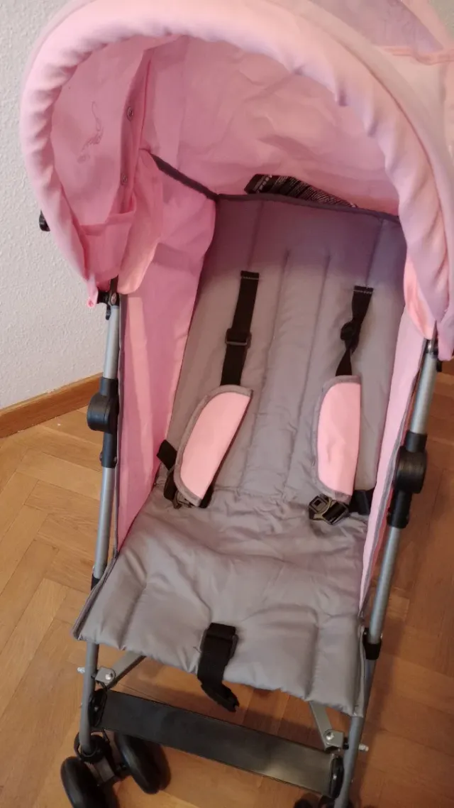 Silla de paseo Asalvo rosa