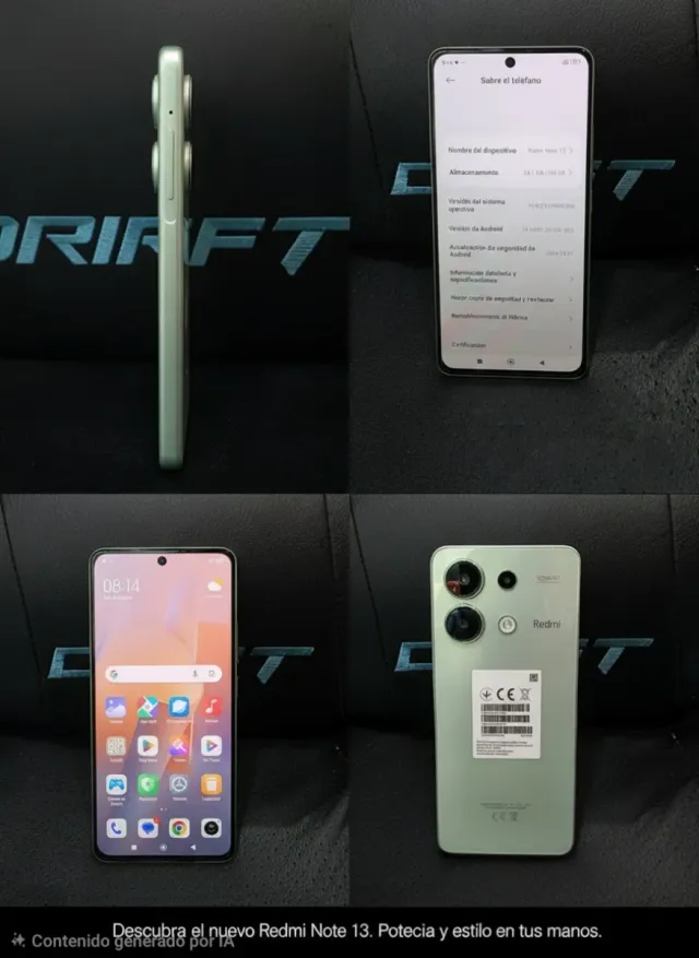 Xiaomi Redmi Note 13 256GB Verde