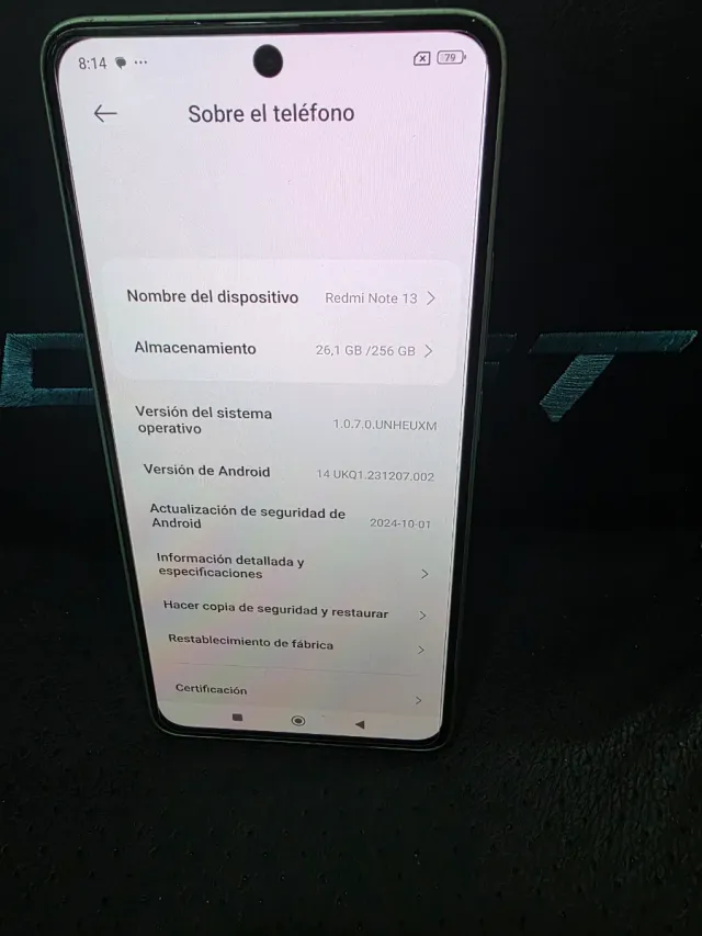 Xiaomi Redmi Note 13 256GB Verde