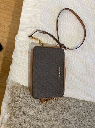 Bolso Michael Kors Marrón y Dorado