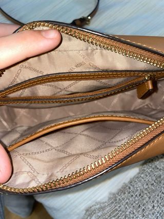 Bolso Michael Kors Marrón y Dorado