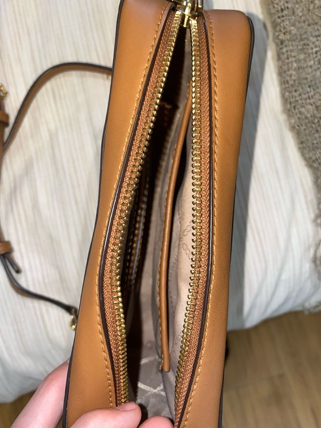 Bolso Michael Kors Marrón y Dorado