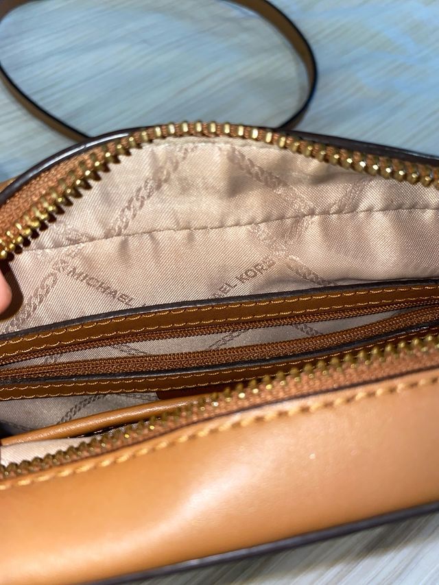 Bolso Michael Kors Marrón y Dorado