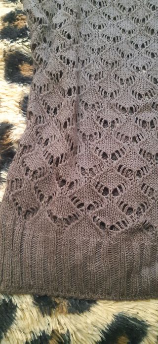 Jersey calado caqui. Talla M