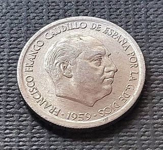 Moneda España 1959 Francisco Franco