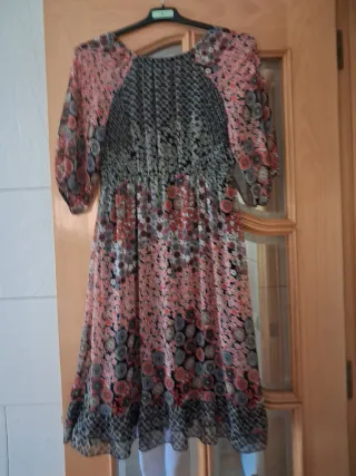 Conjunto Vestido y Chaqueta Punto