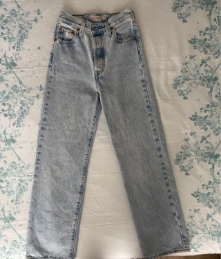 Pantalones Levi's Azules Rectos