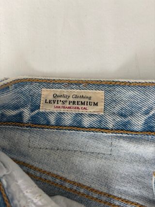 Pantalones Levi's Azules Rectos