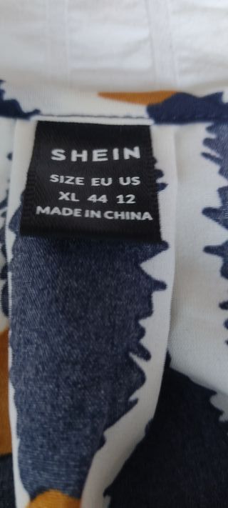 Blusa tirantes Shein Talla XL