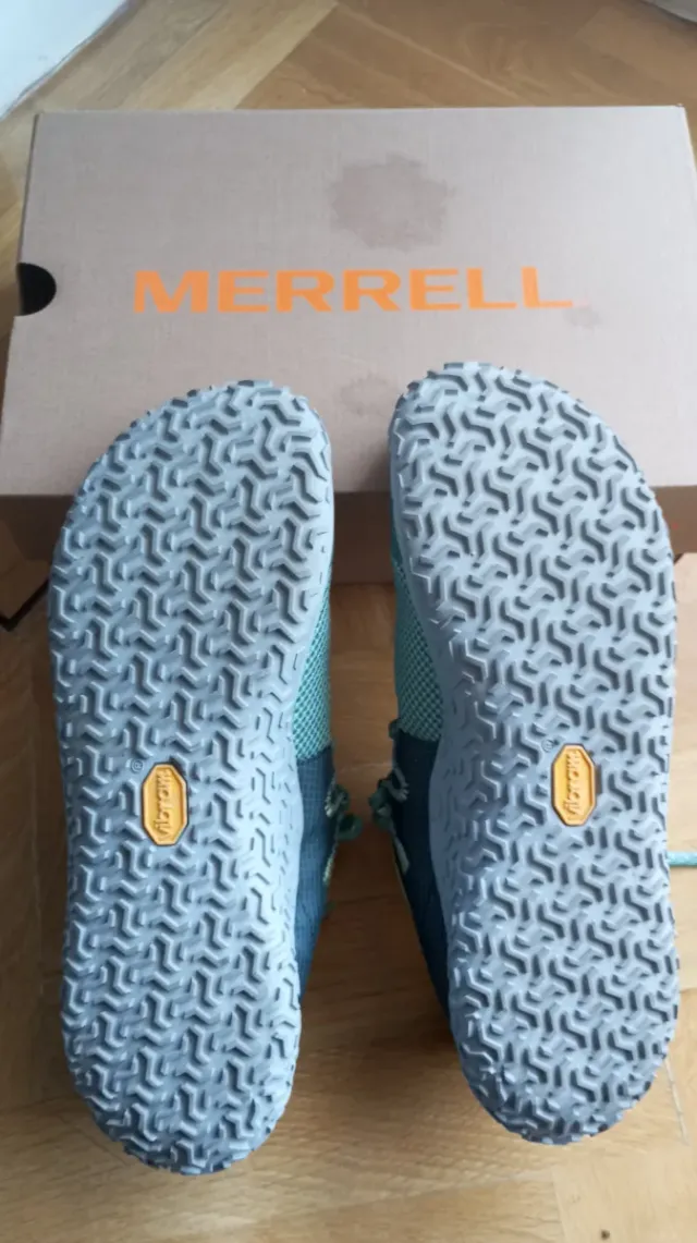 Merrell Trail Glove 7 Talla 40 Verde/Azul