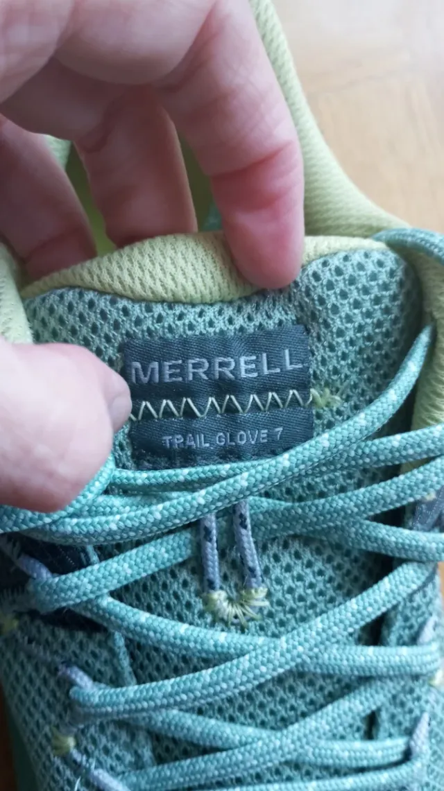 Merrell Trail Glove 7 Talla 40 Verde/Azul