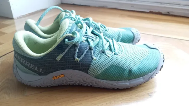 Merrell Trail Glove 7 Talla 40 Verde/Azul