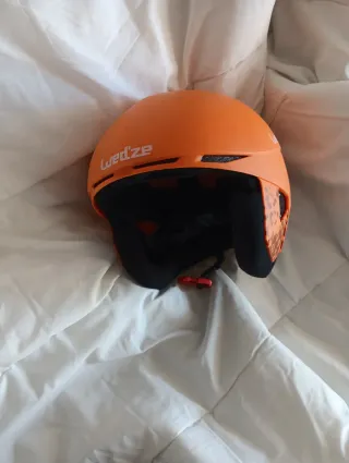 Casco de esquí Wed'ze naranja
