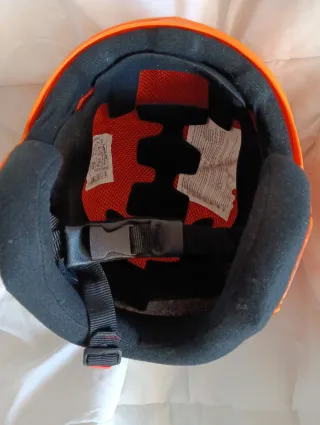 Casco de esquí Wed'ze naranja