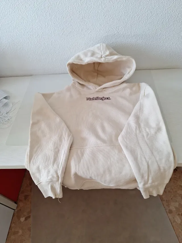 Sudadera NudeProject Beige Talla XS