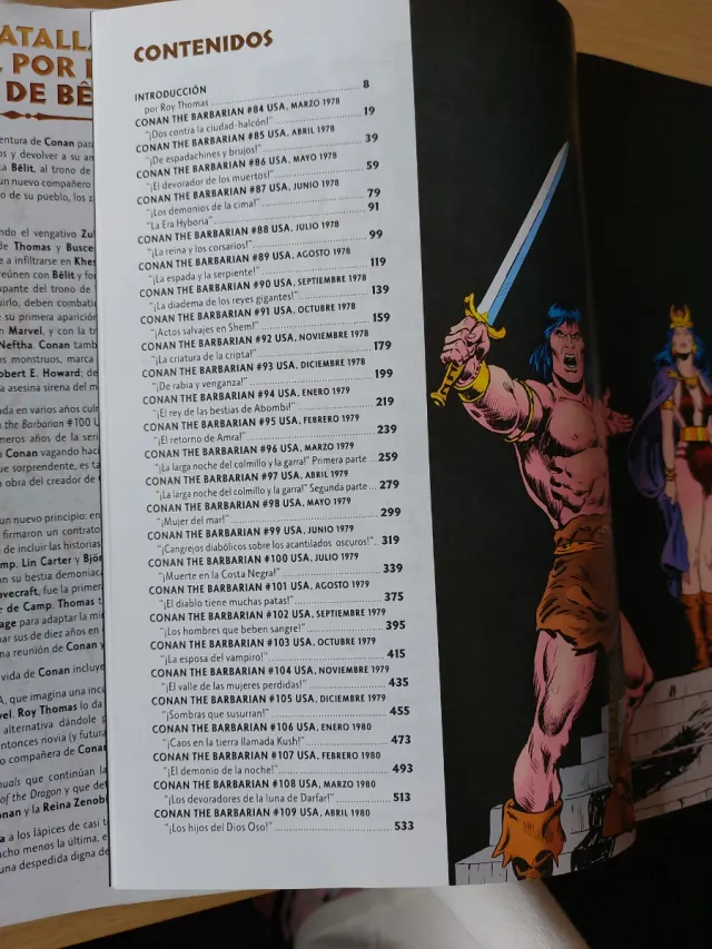 Marvel gold omnibus conan el bárbaro. la etapa ...