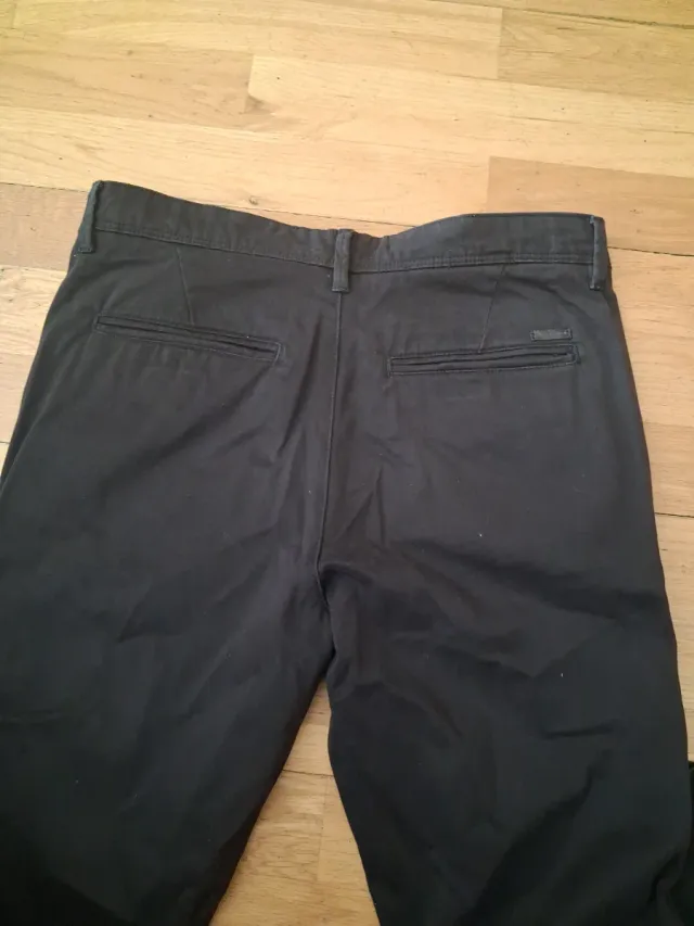 Pantalon Chino Jack Jones Negro Talla 31 32 hombre