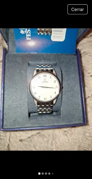 Reloj Festina Hombre Plateado