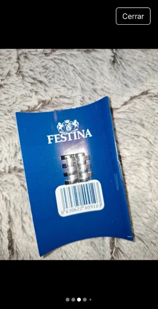 Reloj Festina Hombre Plateado