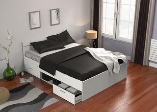 Estructura de Cama 195x144cm con almacenaje