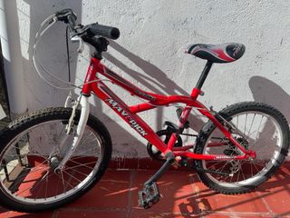 Bicicleta infantil roja Maverick