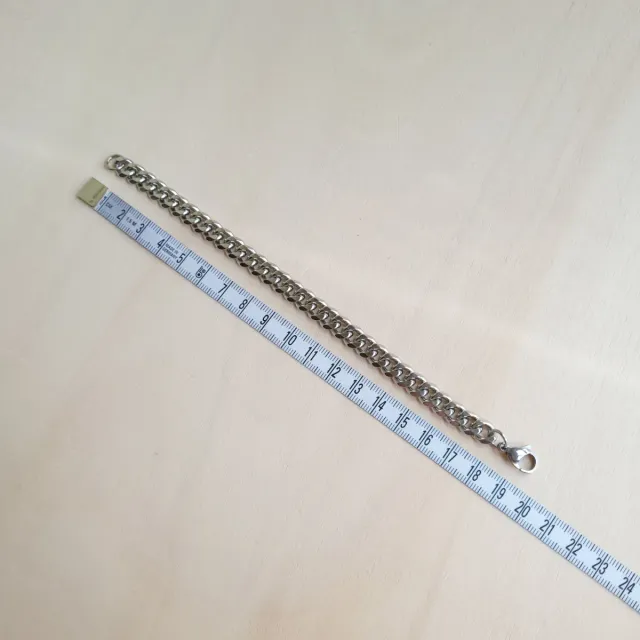 Pulseira de Aço Inoxidável Unisex