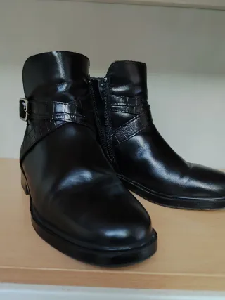 Botines Sandra Fontan Negros Comprados en krack