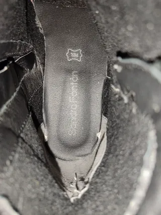 Botines Sandra Fontan Negros Comprados en krack