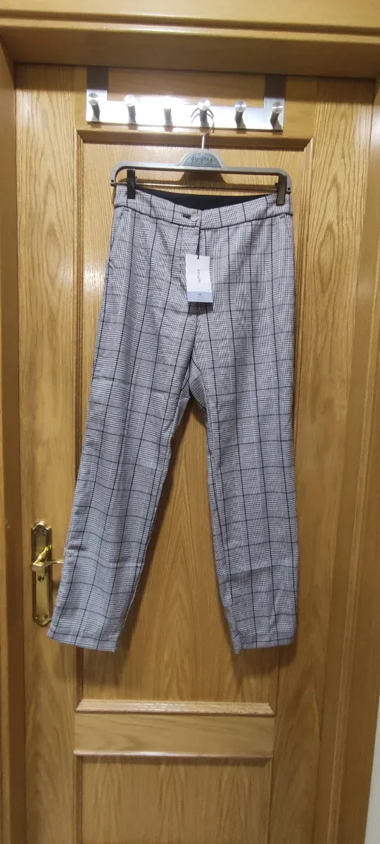 Pantalón cuadros talla M