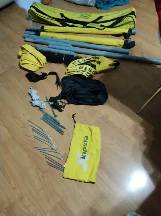 red de voleibol playa