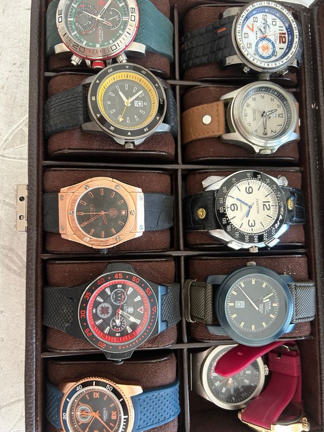 Lote de 7 Relojes Calgary y Exactime