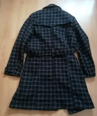 Abrigo a cuadros Maden Italia