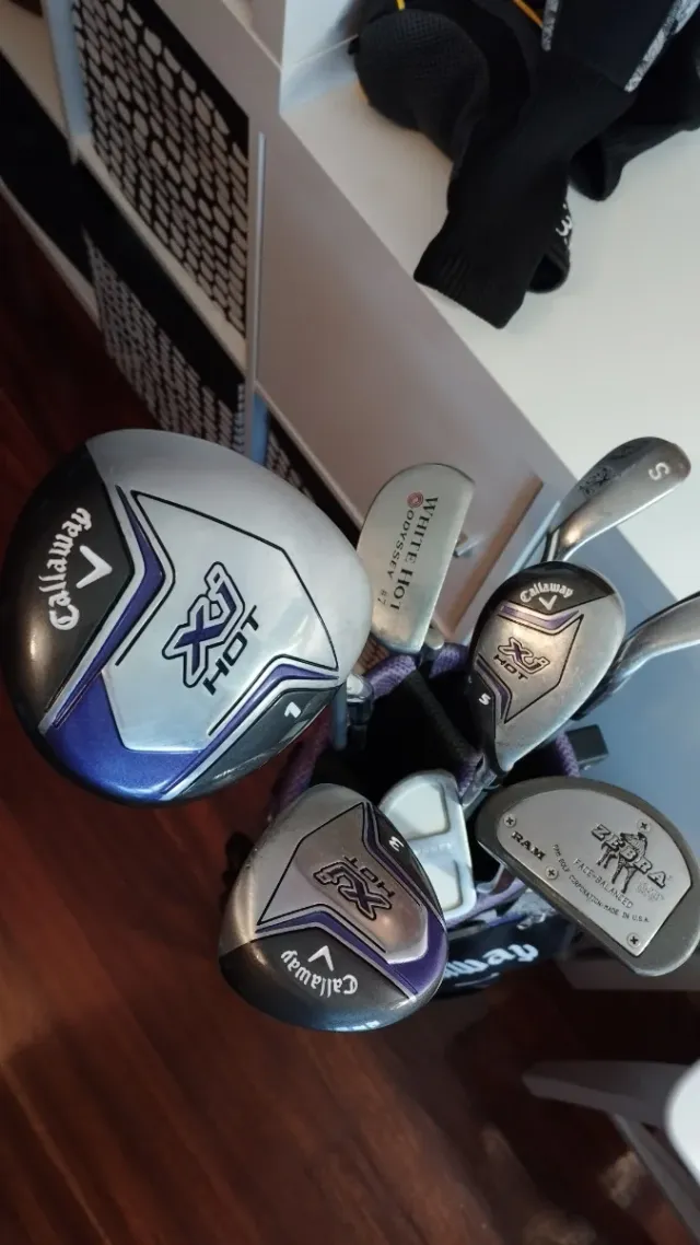 Set Palos Golf Callaway niña