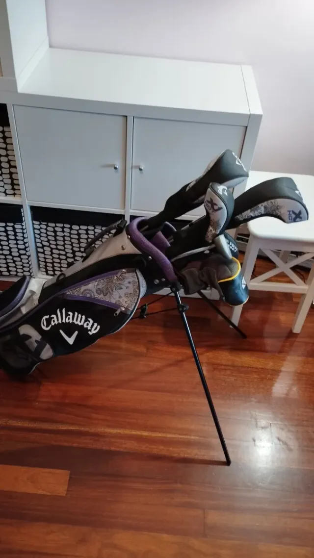 Set Palos Golf Callaway niña
