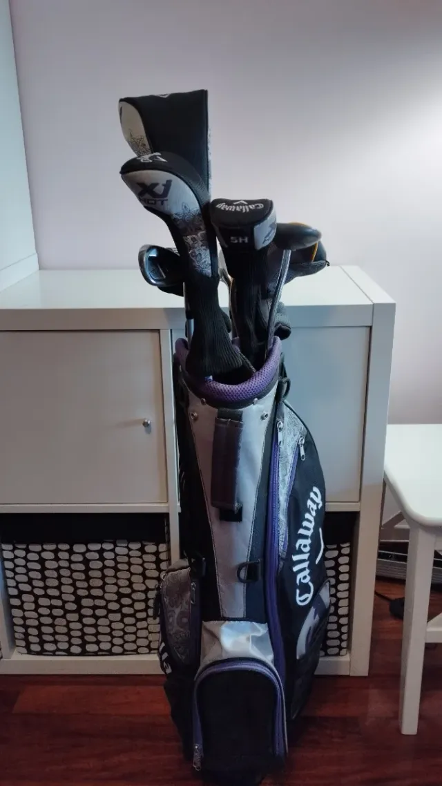 Set Palos Golf Callaway niña