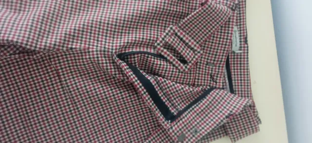 Pantalón Stradivarius tiro alto cuadros