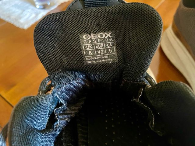 Botas Geox Hombre Marrón/Negro  Amphibiox