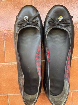 Manoletinas Tommy Hilfiger T-39 Negras