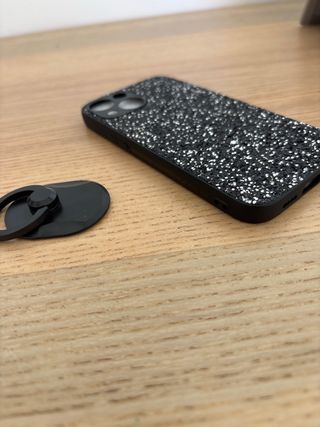 Cover brillante per cellulare + Supporto ad anello per iPhone 13 mini