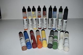 Pinturas para vidrieras fusing