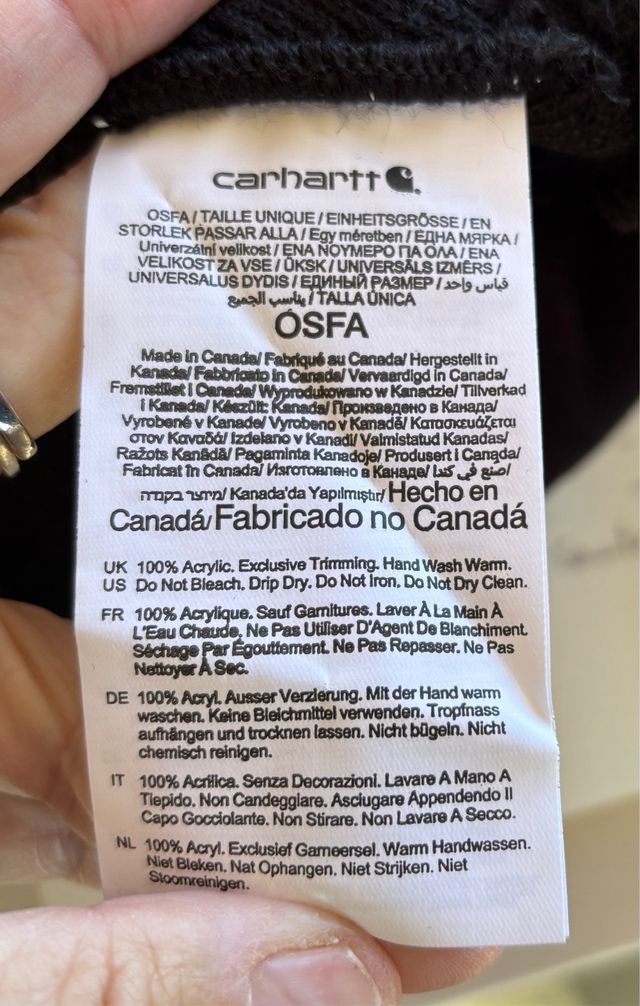 Gorro Carhartt Morado Trébol