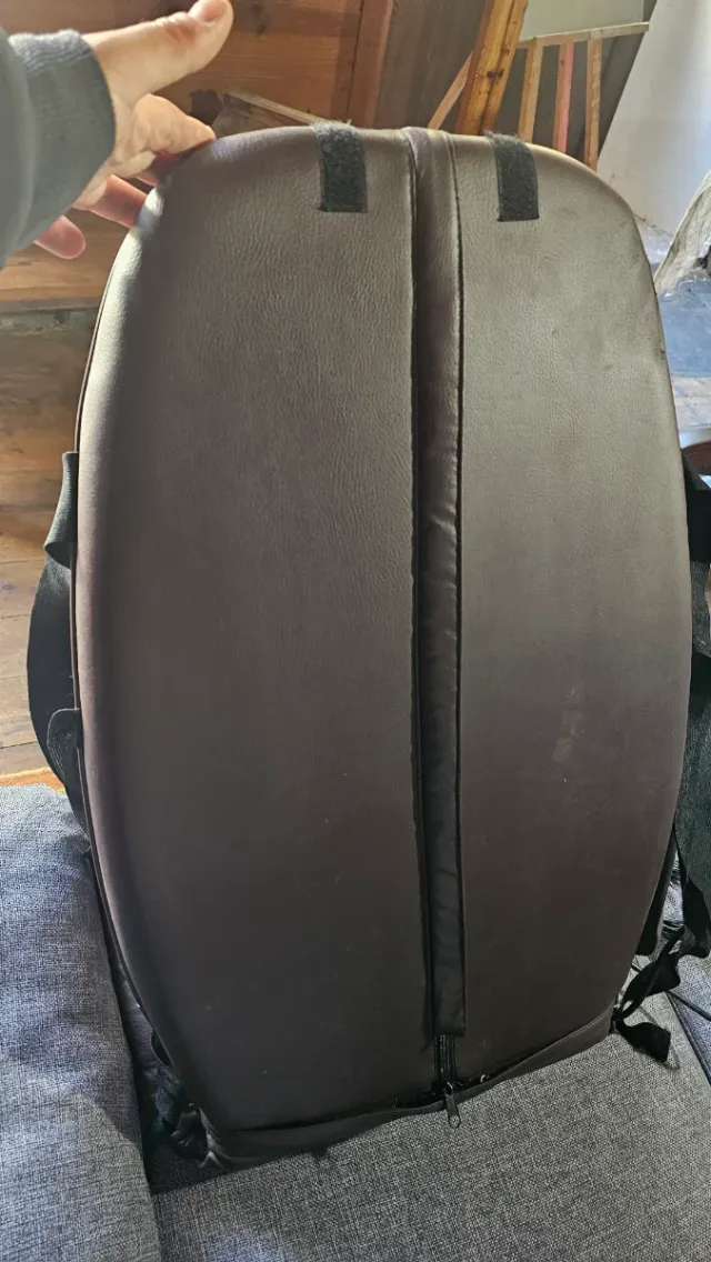 Funda Asiento Masaje Confort Marrón