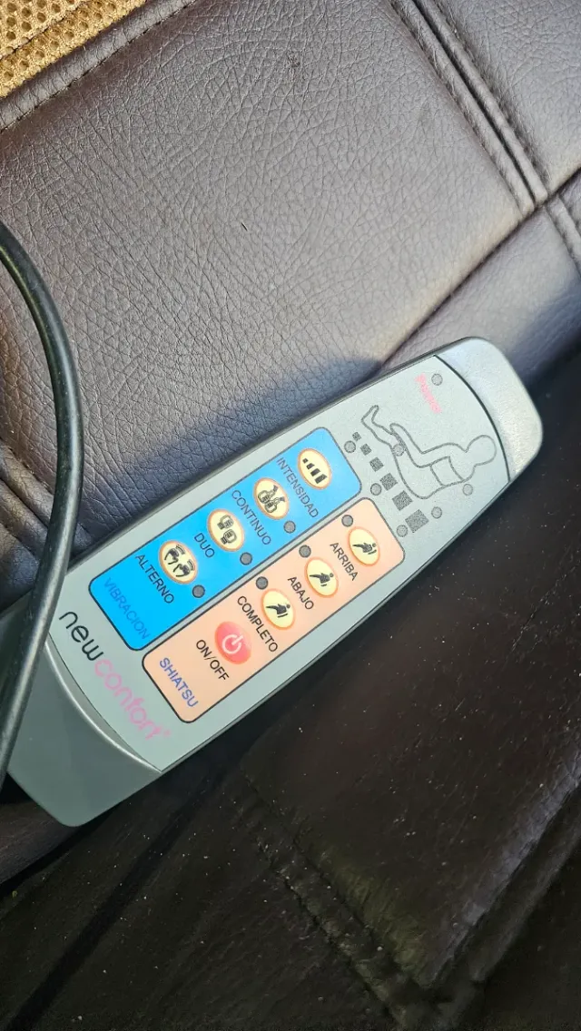 Funda Asiento Masaje Confort Marrón