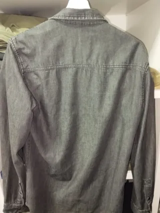 Camisa vaquera negra