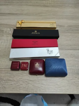 Estuches Joyería Anillos y Pulseras