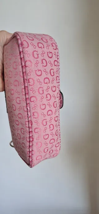 Borsa Guess Vintage Y2K Rosa Logo G
