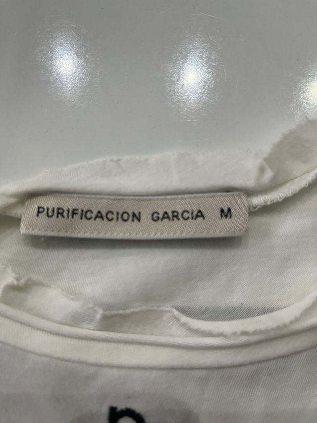 Camiseta Purificación García Blanca