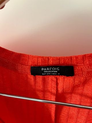Camiseta Parfois naranja talla M