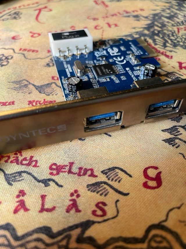 Scheda PCI Express 2xUSB 3.0 SOYNTEC