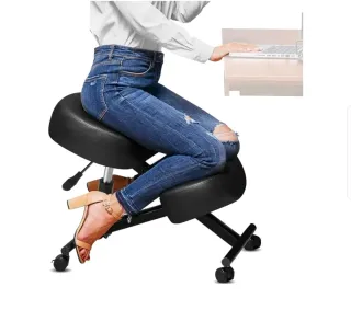 Sedia ergonomica con ruote